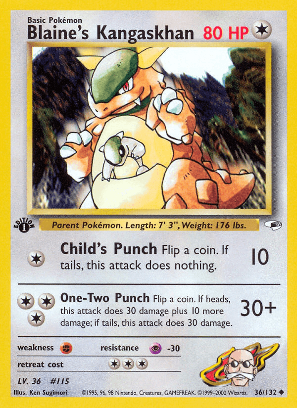 Blaine's Kangaskhan [1st Edition]