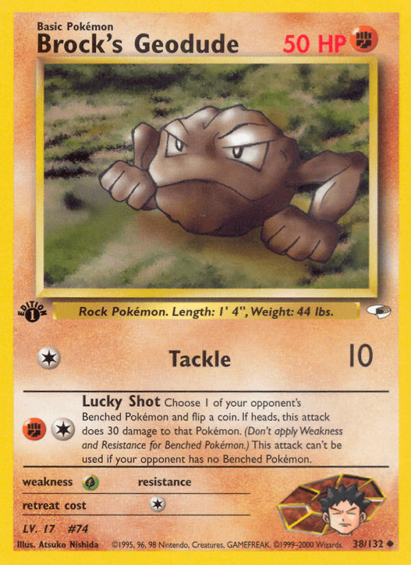 Brock's Geodude [1st Edition]