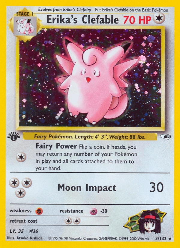 Erika's Clefable [1st Edition]