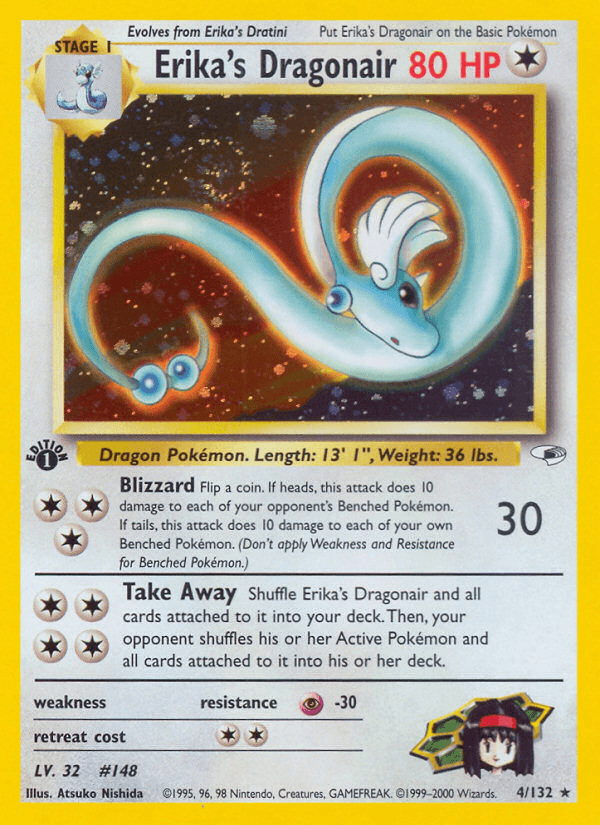 Erika's Dragonair [1st Edition]