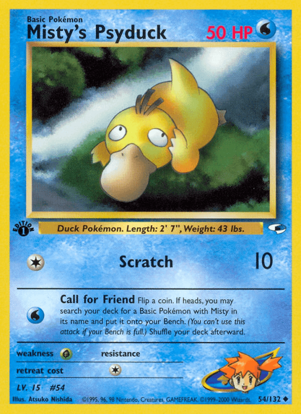 Misty's Psyduck [1st Edition]