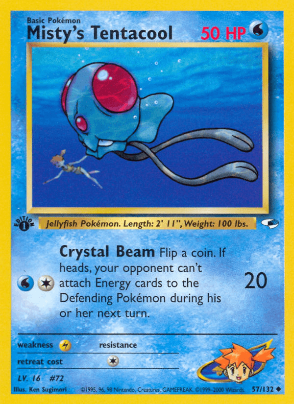 Misty's Tentacool [1st Edition]