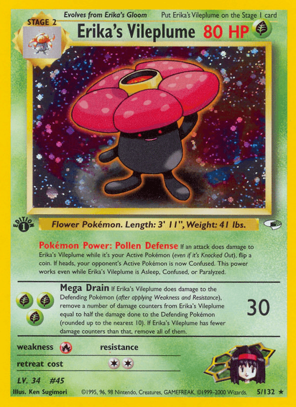 Erika's Vileplume [1st Edition]