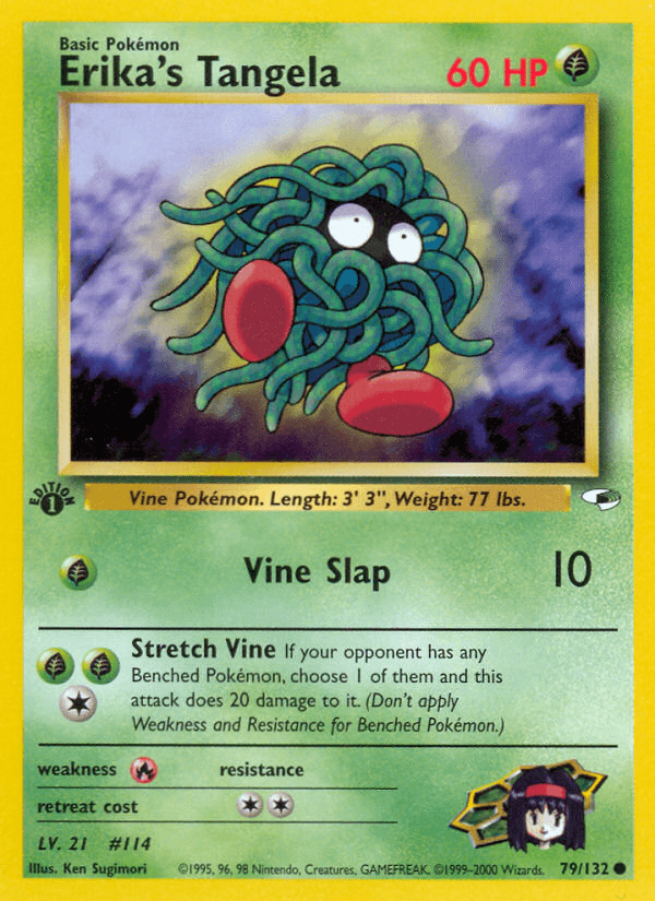 Erika's Tangela [1st Edition]