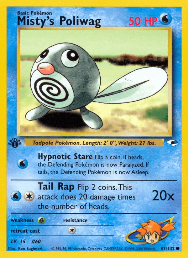Misty's Poliwag [1st Edition]