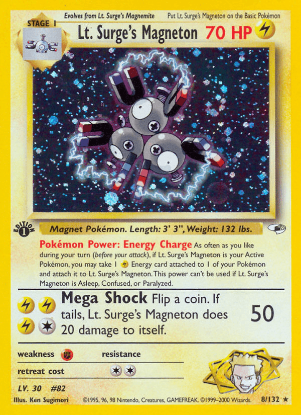 Lt. Surge's Magneton [1st Edition]