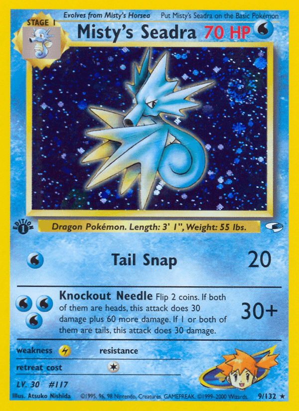Misty's Seadra [1st Edition]