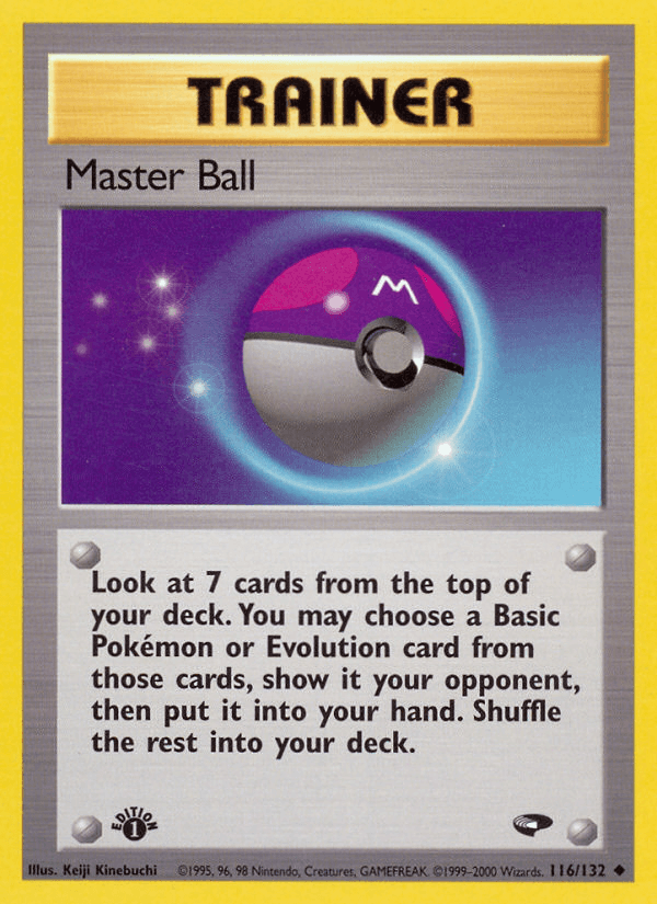 Master Ball [1st Edition]