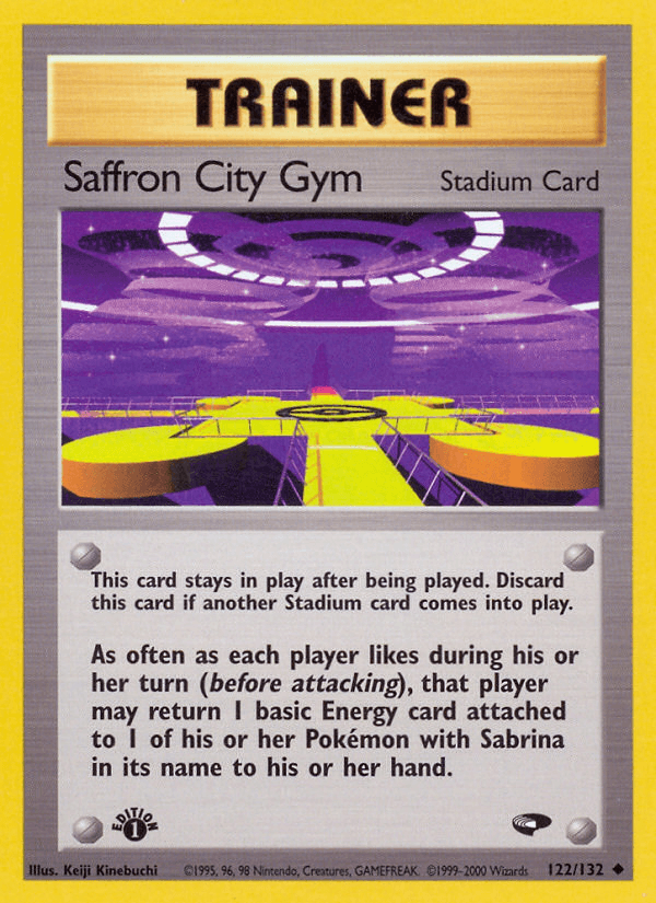 Saffron City Gym [1st Edition]