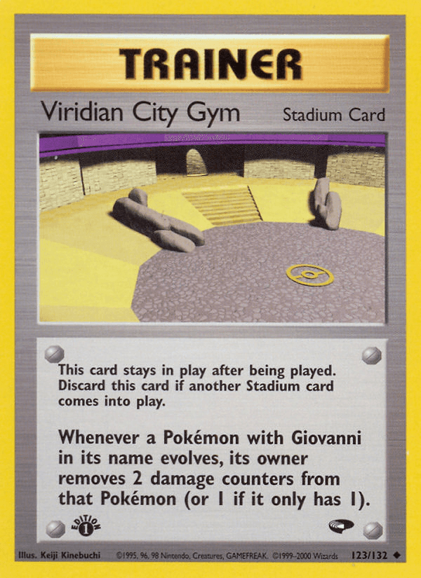 Viridian City Gym [1st Edition]