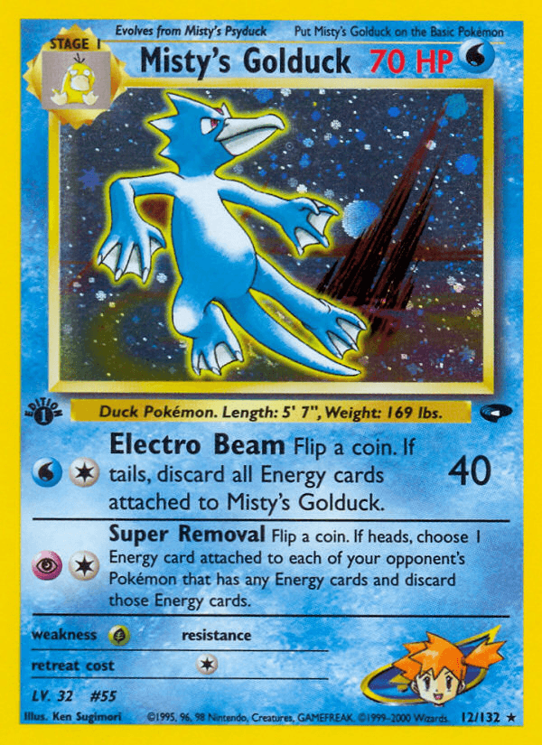 Misty's Golduck [1st Edition]
