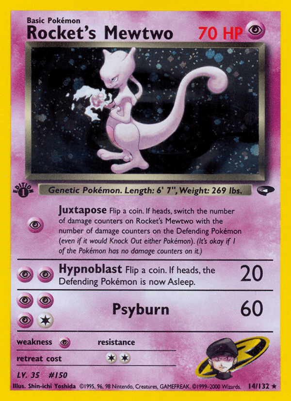 Rocket's Mewtwo [1st Edition]