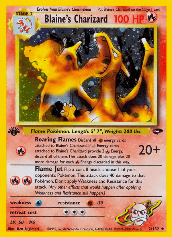 Blaine's Charizard [1st Edition]