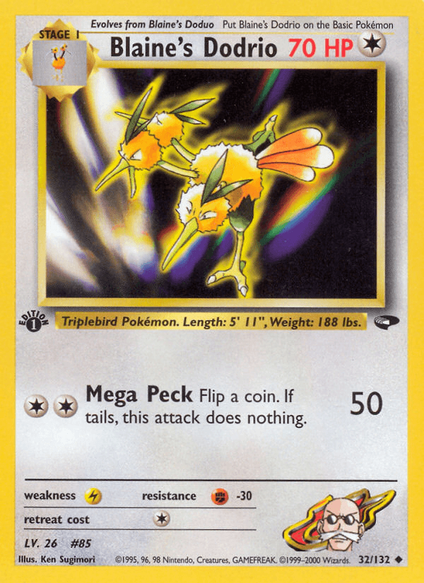 Blaine's Dodrio [1st Edition]