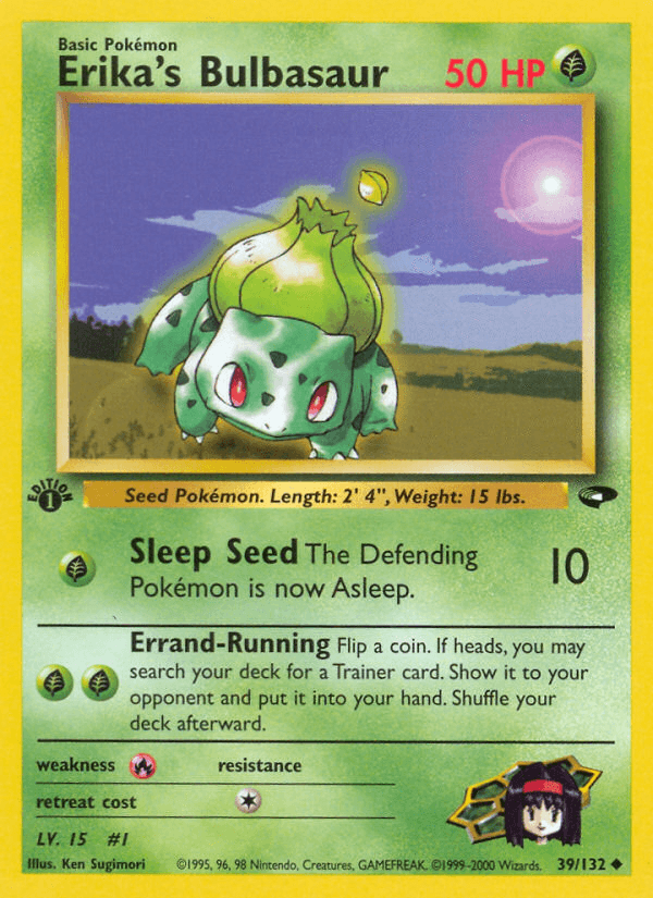 Erika's Bulbasaur [1st Edition]
