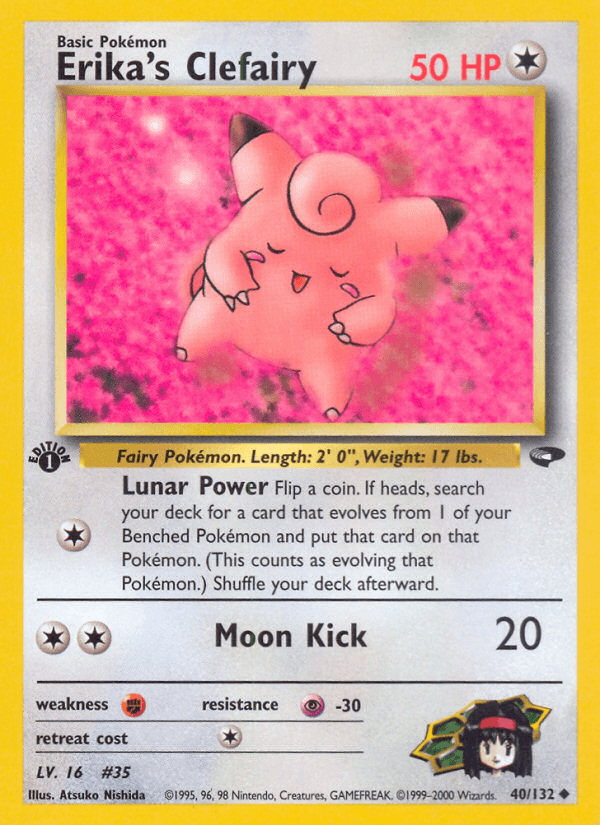 Erika's Clefairy [1st Edition]
