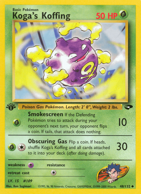 Koga's Koffing [1st Edition]