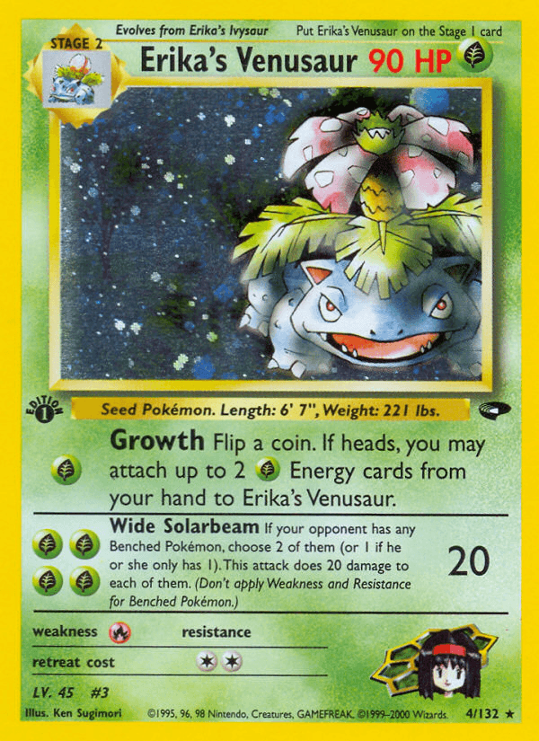 Erika's Venusaur [1st Edition]