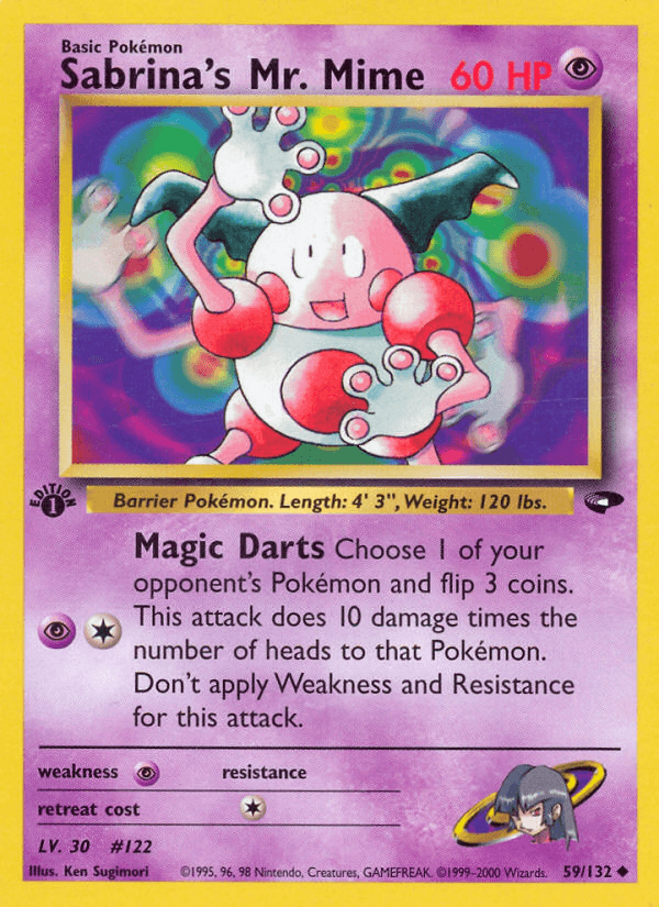 Sabrina's Mr. Mime [1st Edition]