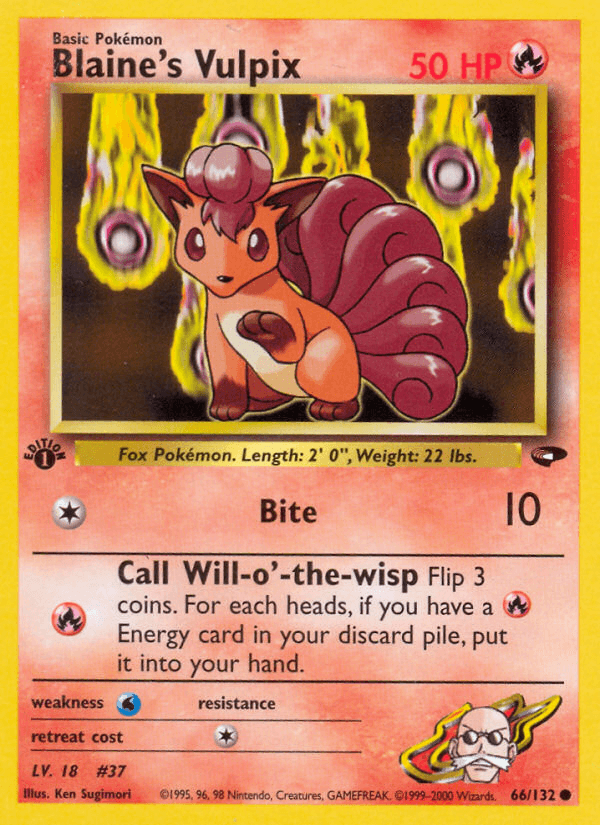 Blaine's Vulpix [1st Edition]