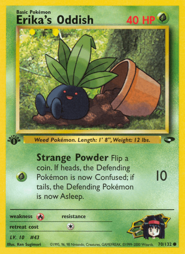 Erika's Oddish [1st Edition]