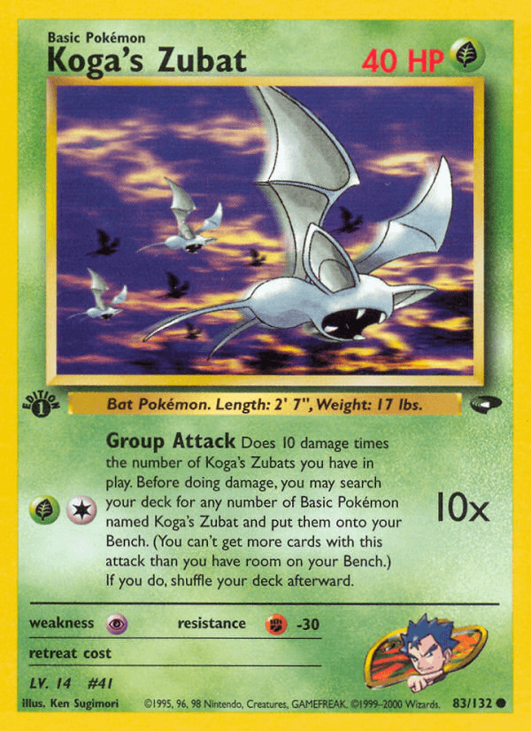 Koga's Zubat [1st Edition]