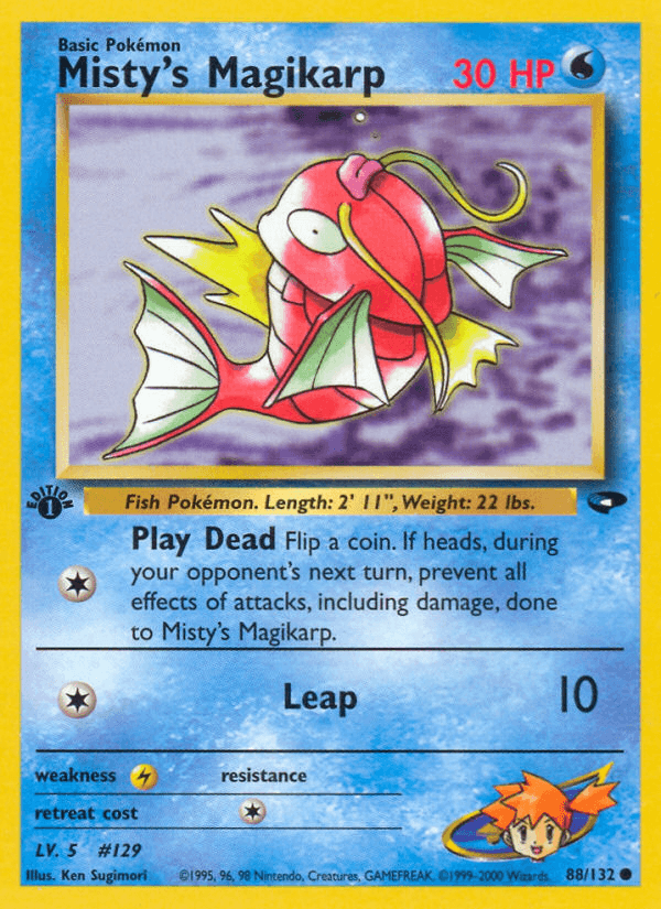 Misty's Magikarp [1st Edition]