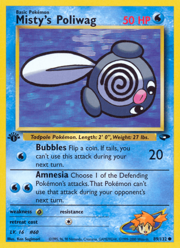 Misty's Poliwag [1st Edition]