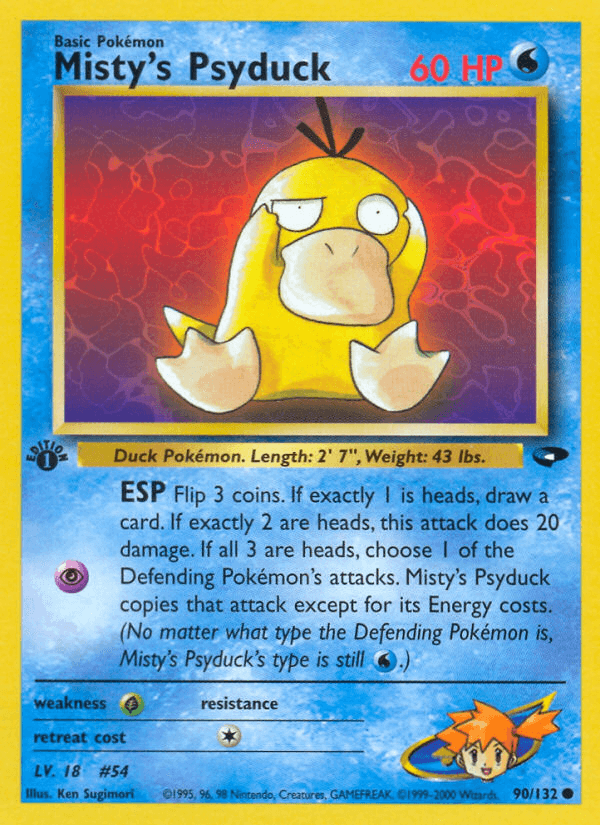 Misty's Psyduck [1st Edition]
