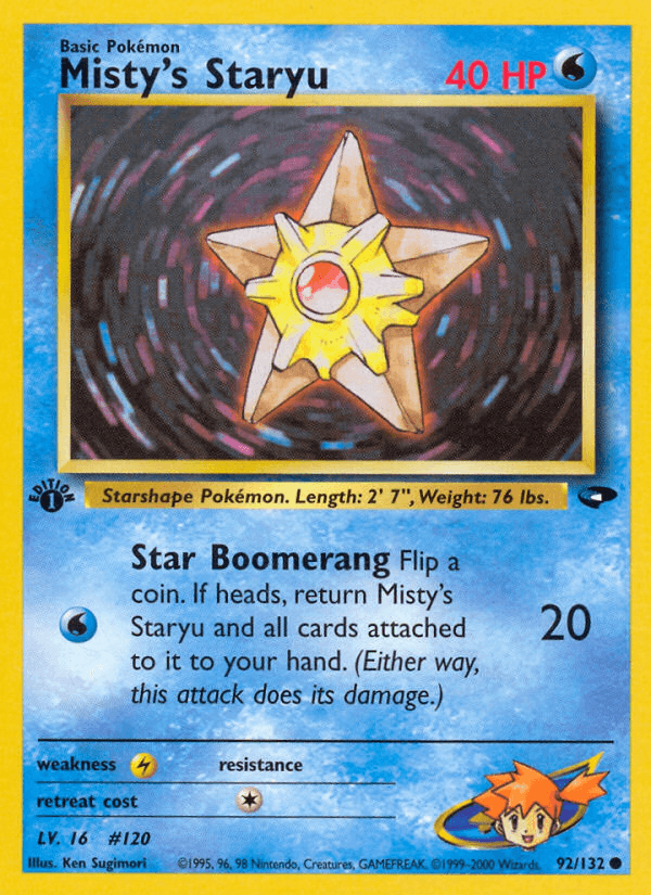 Misty's Staryu [1st Edition]