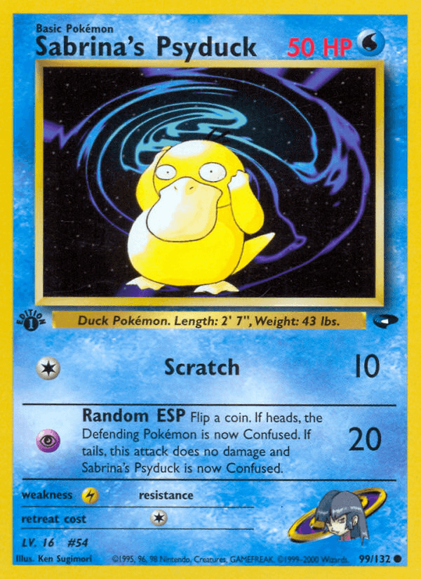 Sabrina's Psyduck [1st Edition]