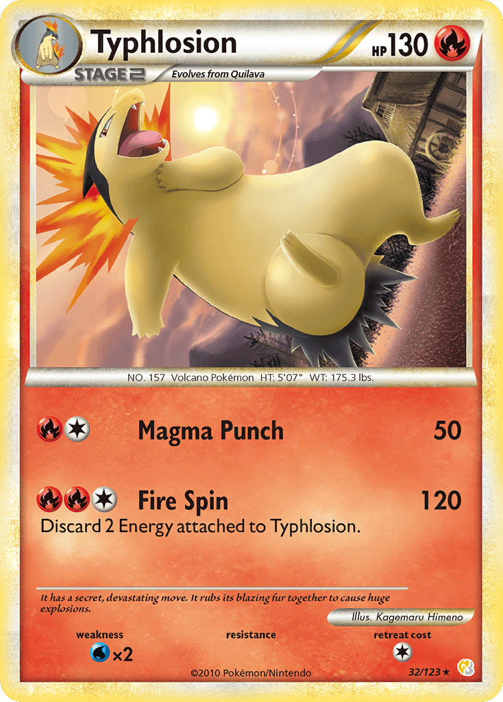 Typhlosion [Reverse Holo]