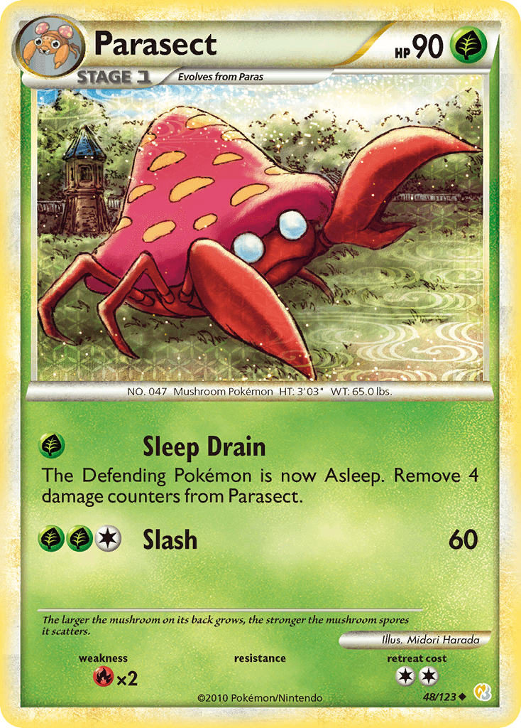 Parasect [Reverse Holo]