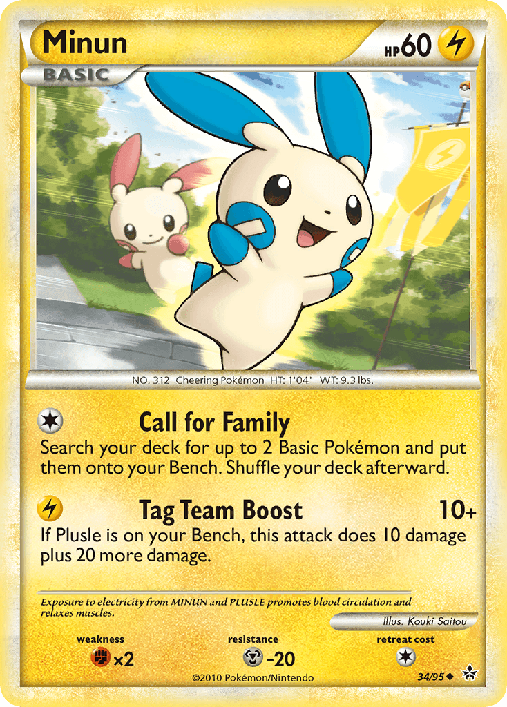 Minun [Reverse Holo]