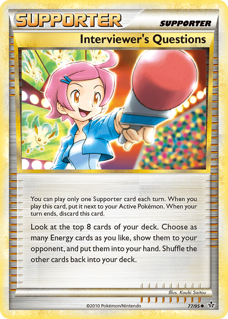 Interviewer's Questions [Reverse Holo]