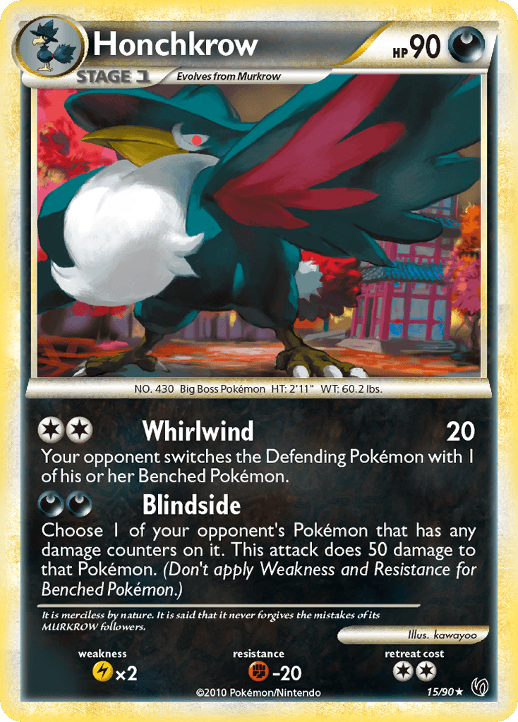 Honchkrow [Reverse Holo]