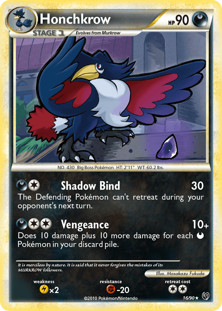 Honchkrow [Reverse Holo]