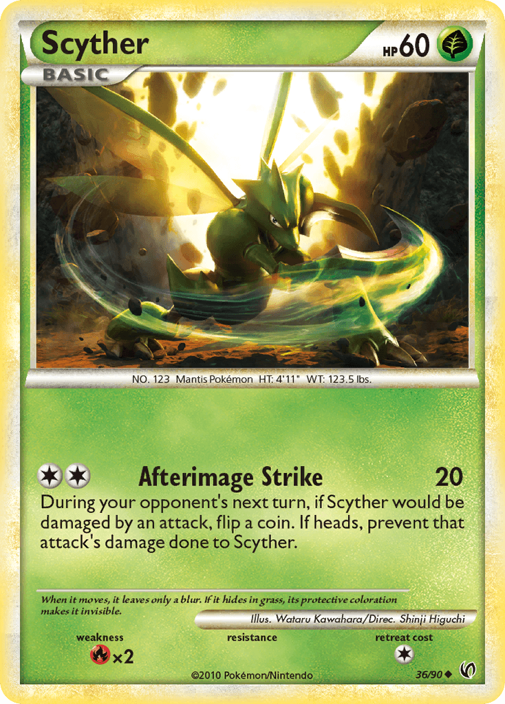 Scyther [Reverse Holo]