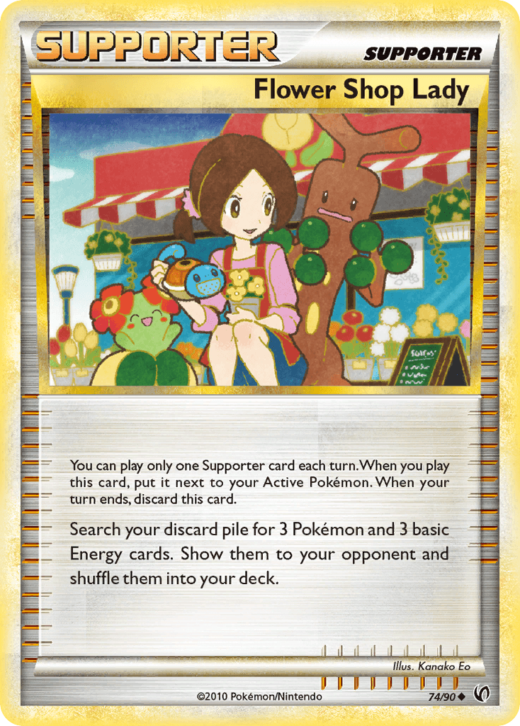 Flower Shop Lady [Reverse Holo]