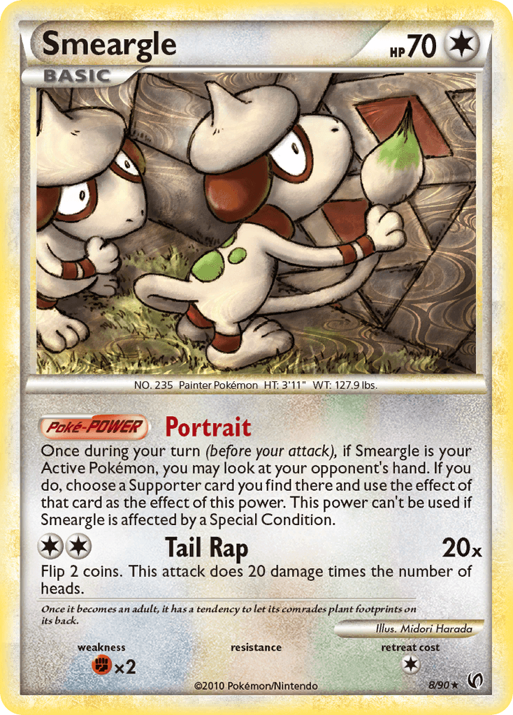 Smeargle [Reverse Holo]