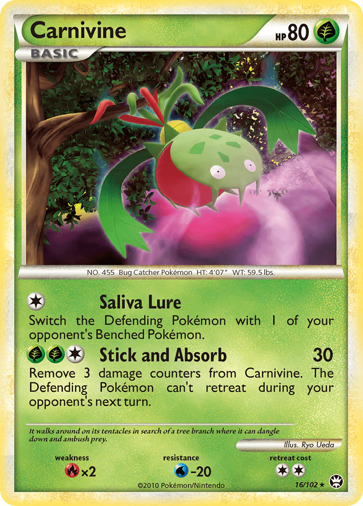 Carnivine [Reverse Holo]