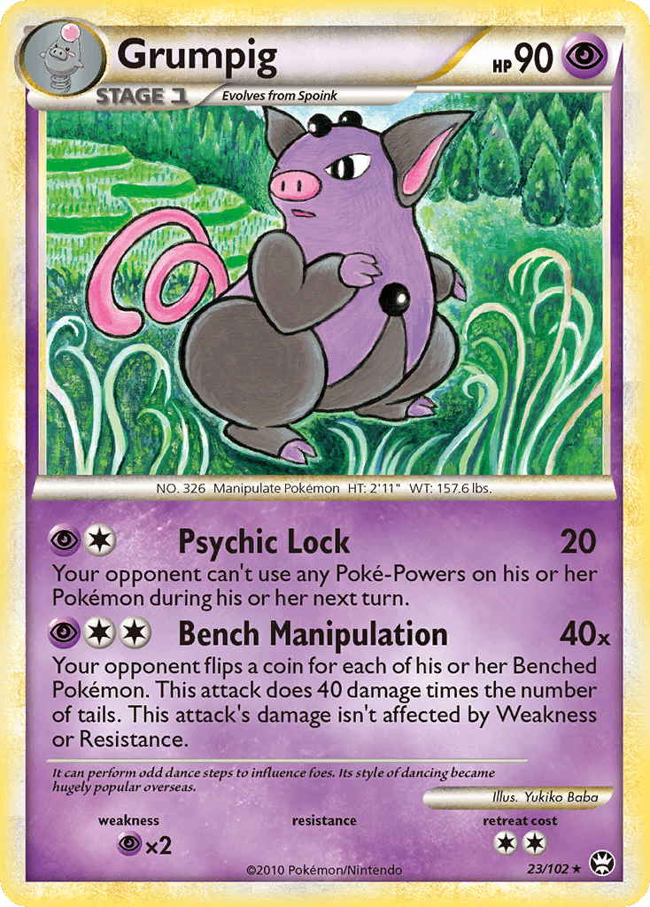 Grumpig [Reverse Holo]