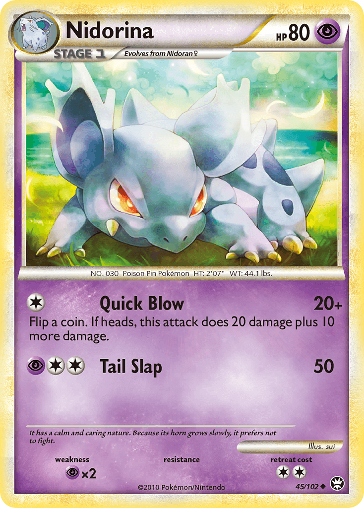 Nidorina [Reverse Holo]
