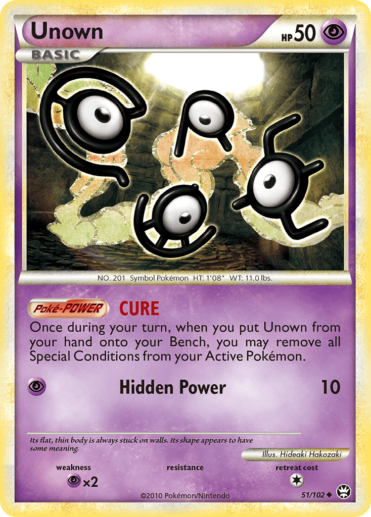 Unown [Reverse Holo]