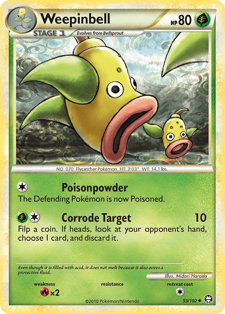 Weepinbell [Reverse Holo]