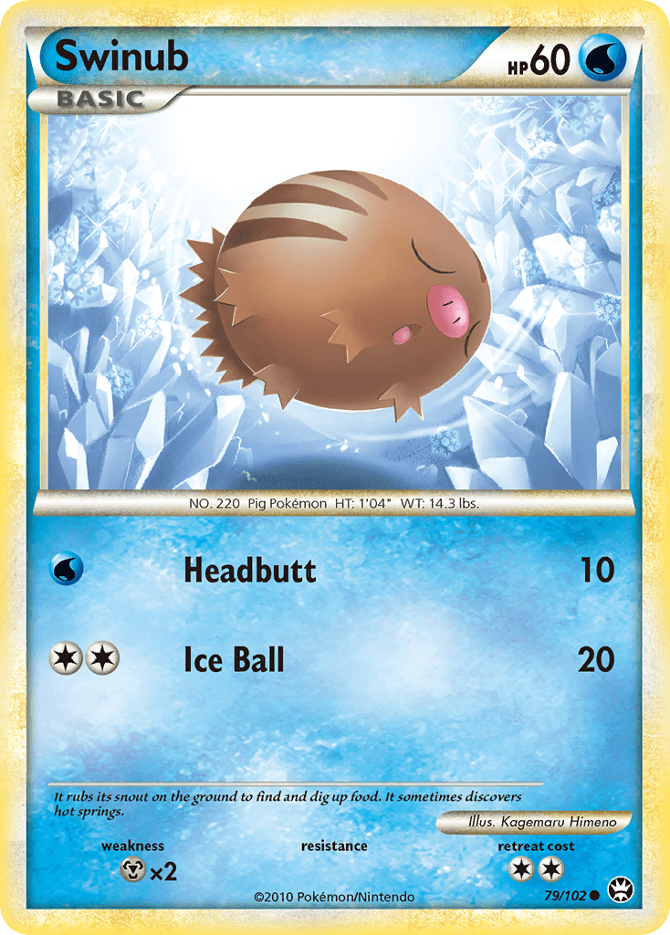Swinub [Reverse Holo]