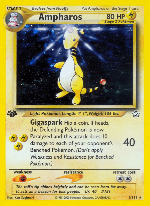 Ampharos [1st Edition]