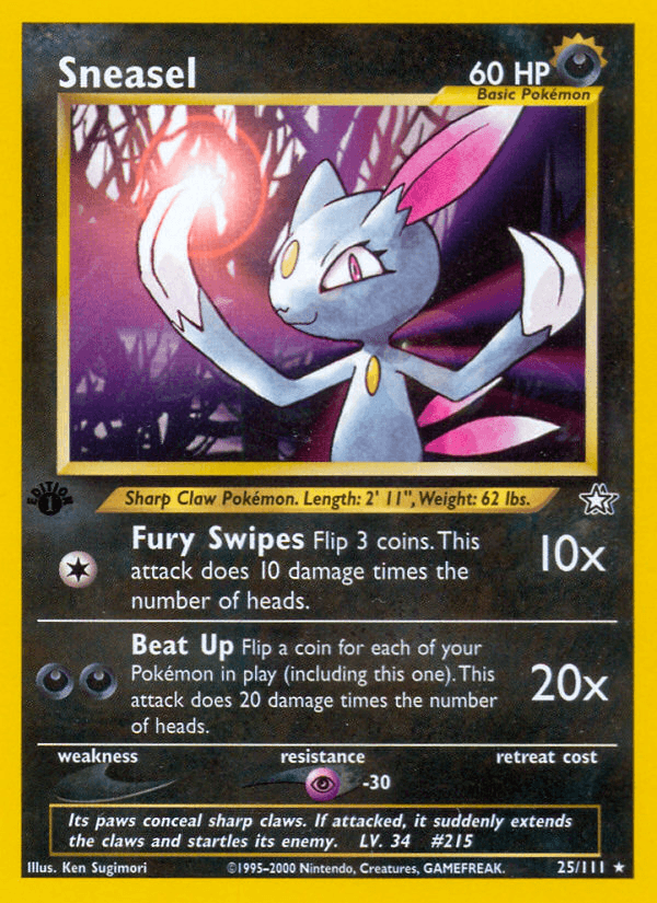 Sneasel [1st Edition]