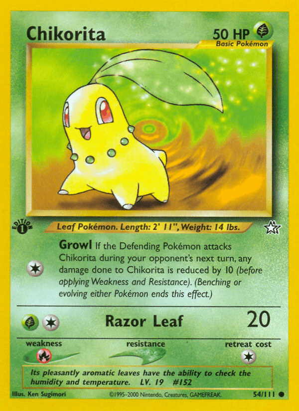 Chikorita [1st Edition]