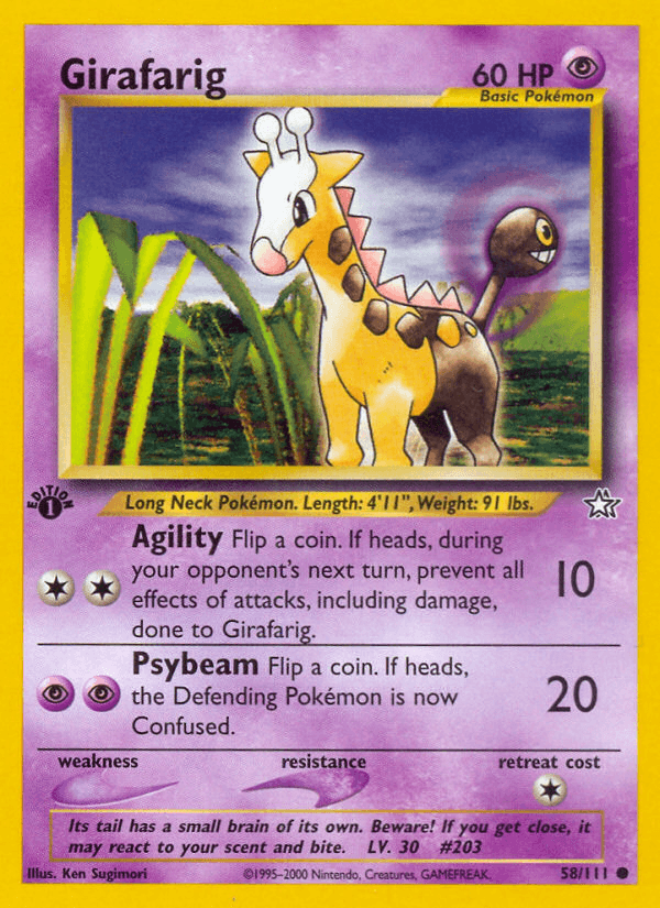 Girafarig [1st Edition]